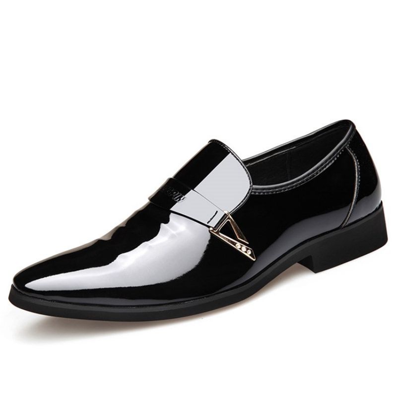 Pu Sequin Slip-On Miesten Oxford-Kengät