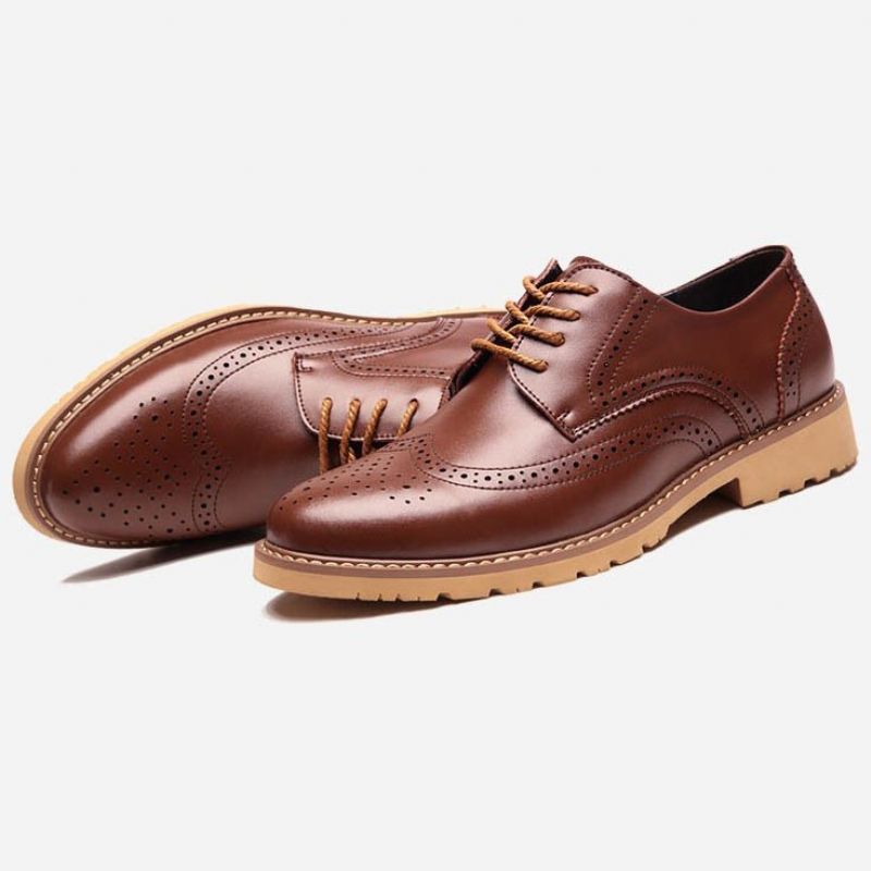 Uudet Lace Up Miesten Brogues