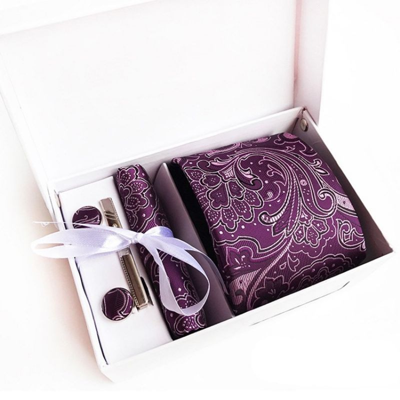 Paisley Six Tie Setti