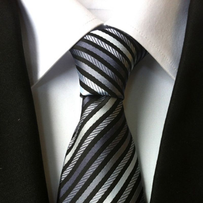 Yritykset Stripe Paisley Tie For Man