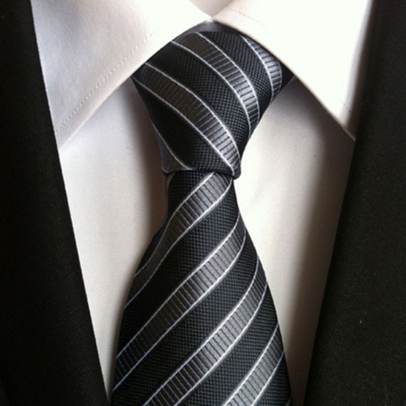 Yritykset Stripe Paisley Tie For Man