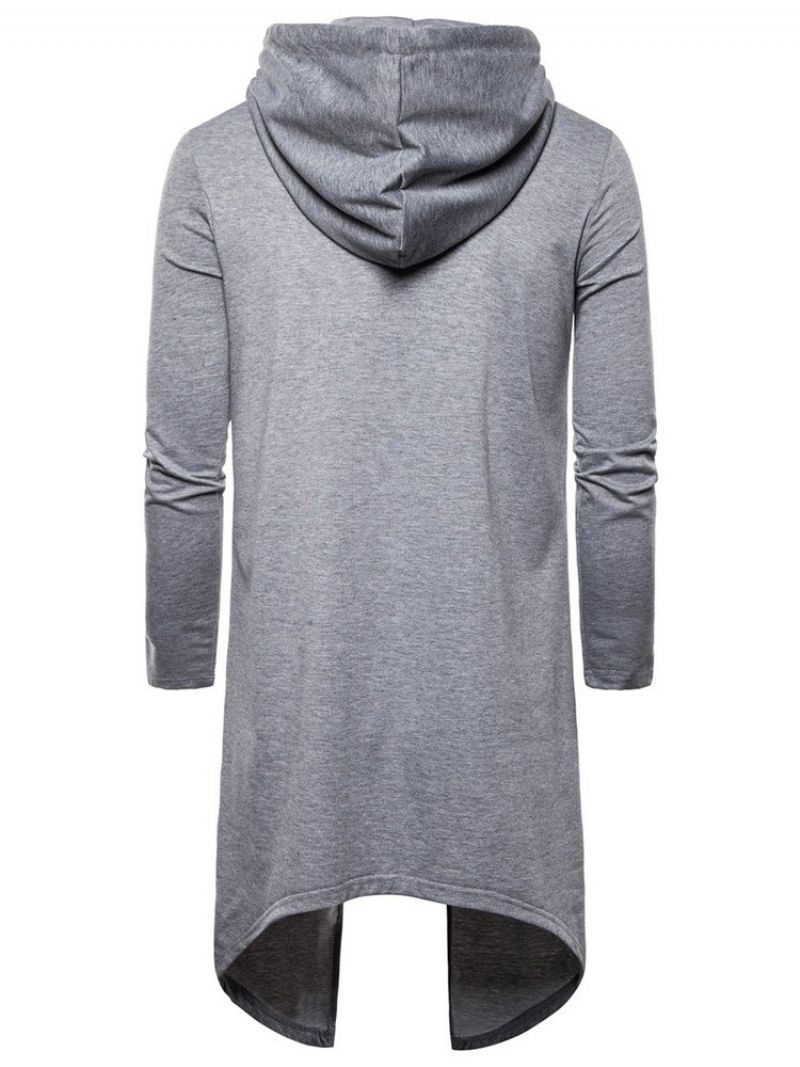 Pullover Plain Miesten Ohuet Hupparit