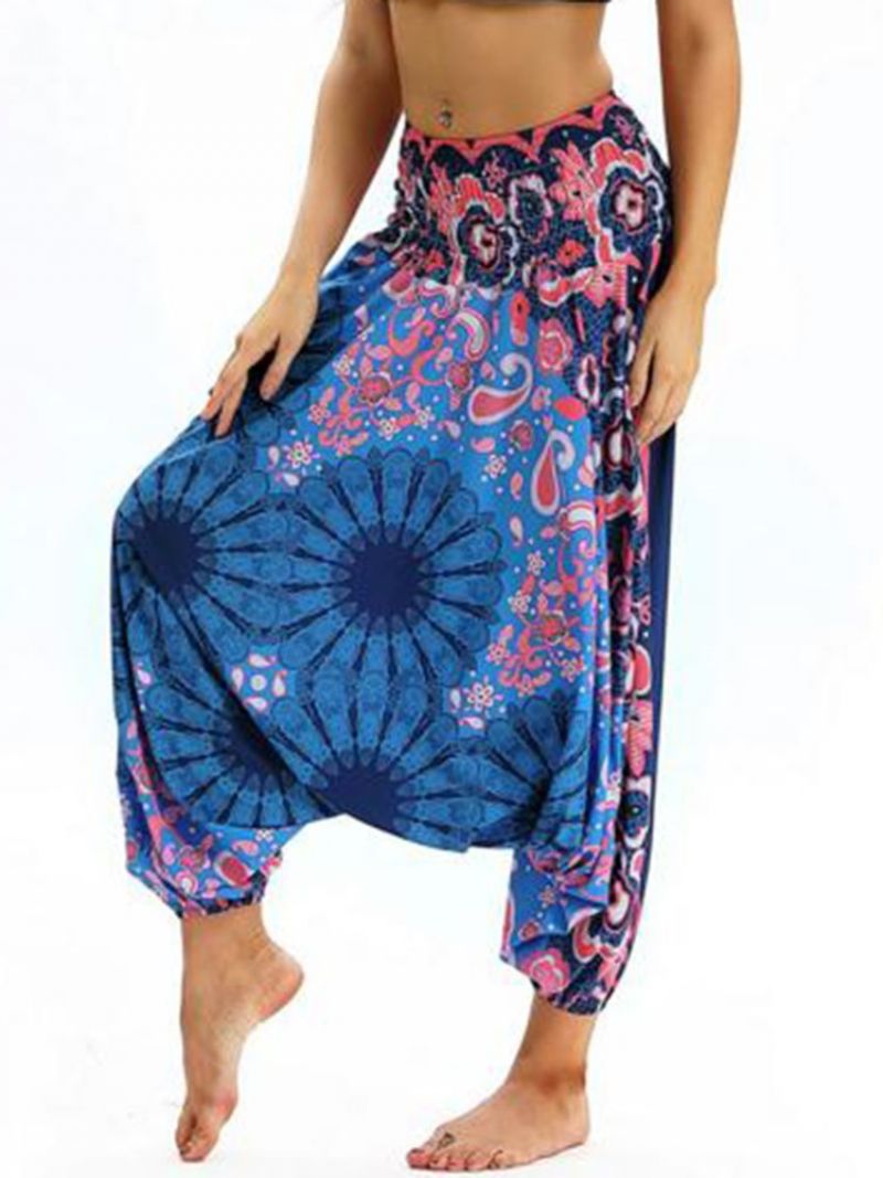 Bohemian Print Yoga Harem Pants