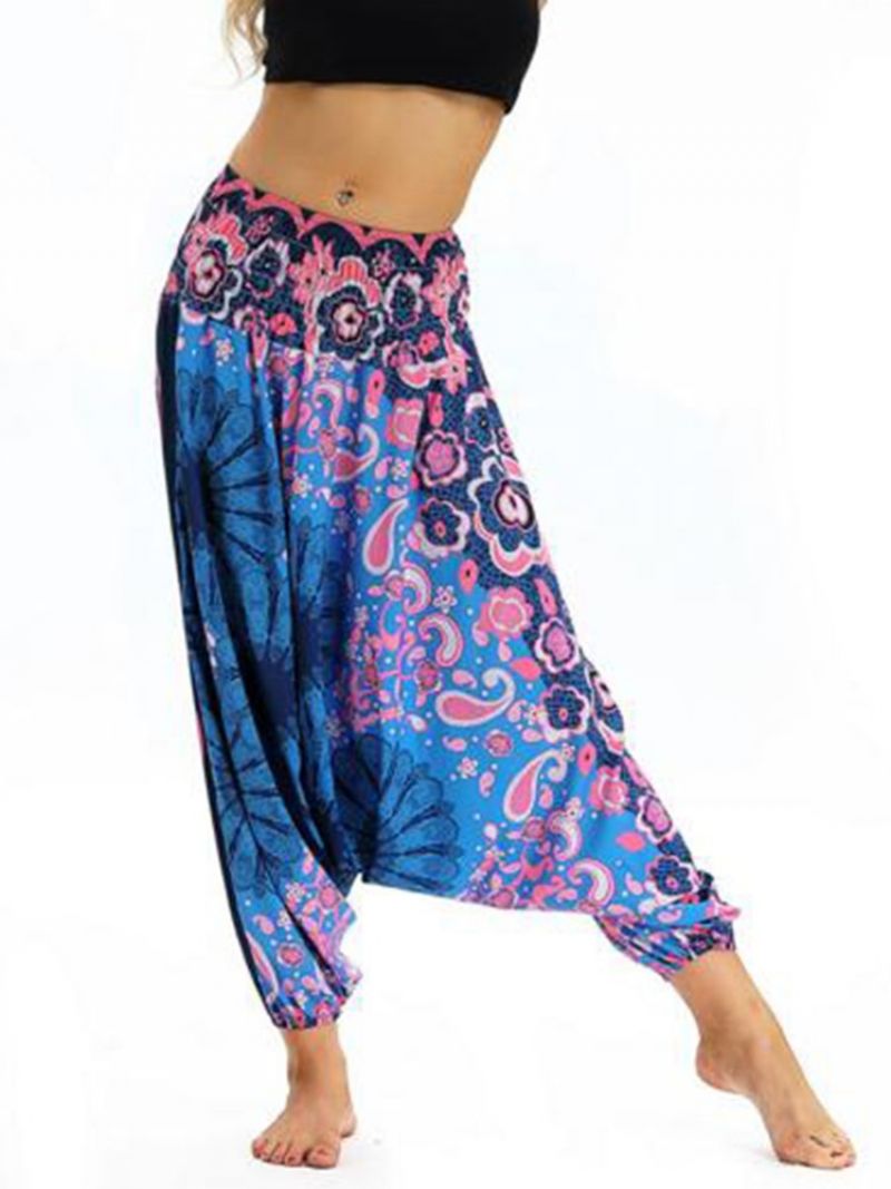 Bohemian Print Yoga Harem Pants