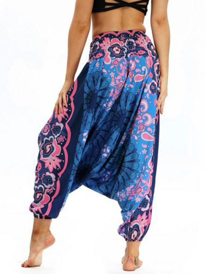 Bohemian Print Yoga Harem Pants