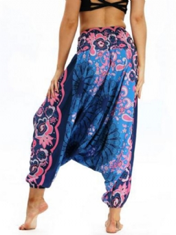 Bohemian Print Yoga Harem Pants