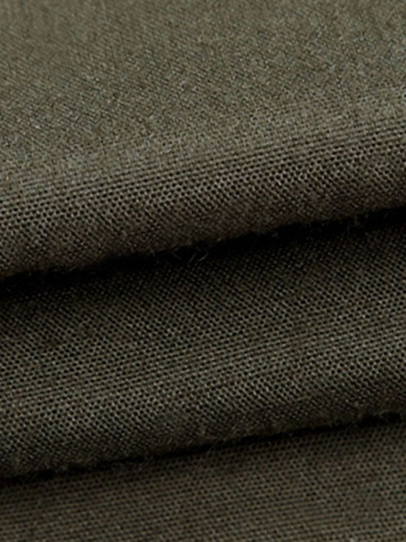 Pocket Plain Lapel Casual Syksytakki