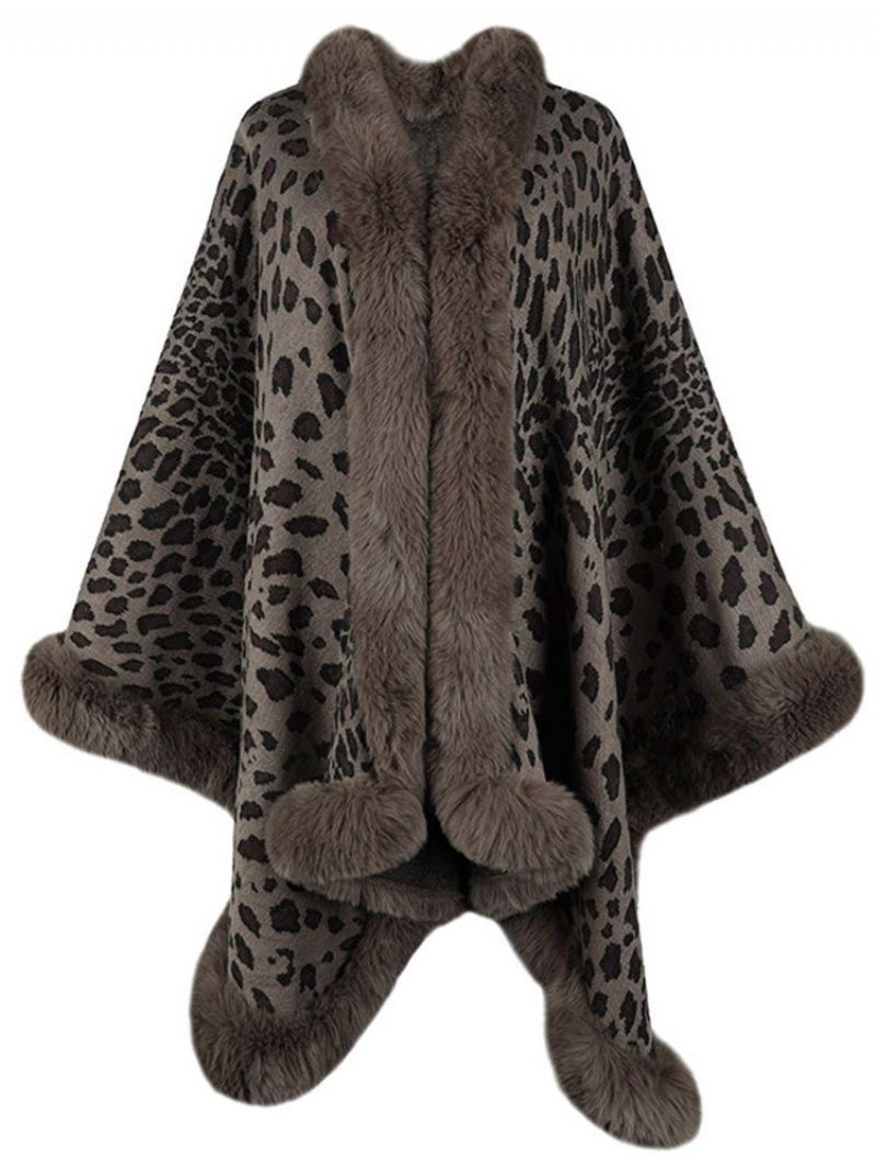 Leopard Fleece Talviviitta