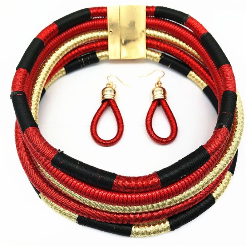 Color Block Hoop Korusetit