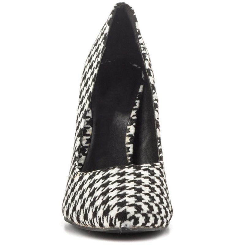 Houndstooth Point Toe Pumput