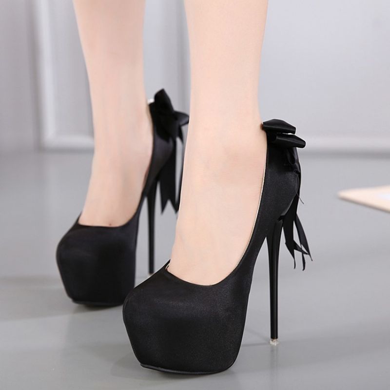 Platform Stiletto Heel Platform Naisten Pumput