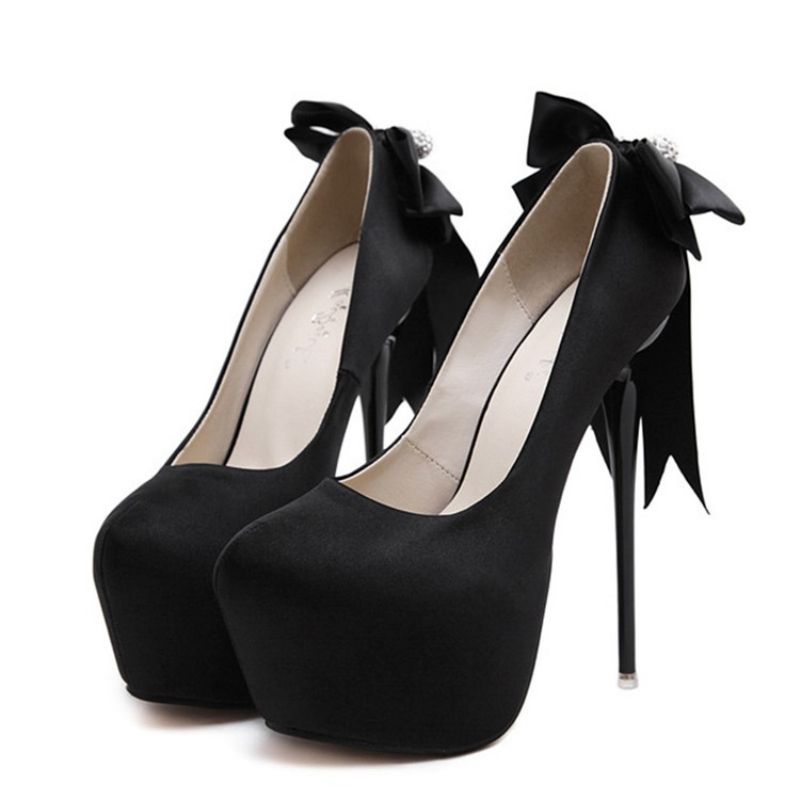 Platform Stiletto Heel Platform Naisten Pumput