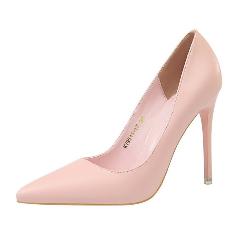 Slip-On Stiletto Heel Kärkikengät 10.5 Cm Ohuet