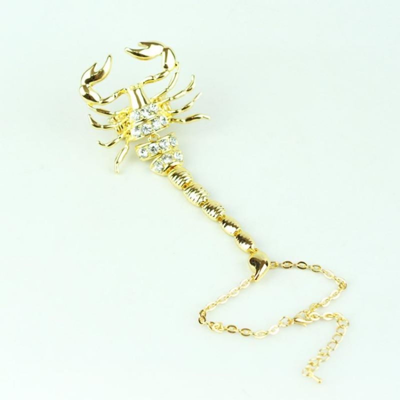 Scorpion Diamante Charm Rannekoru