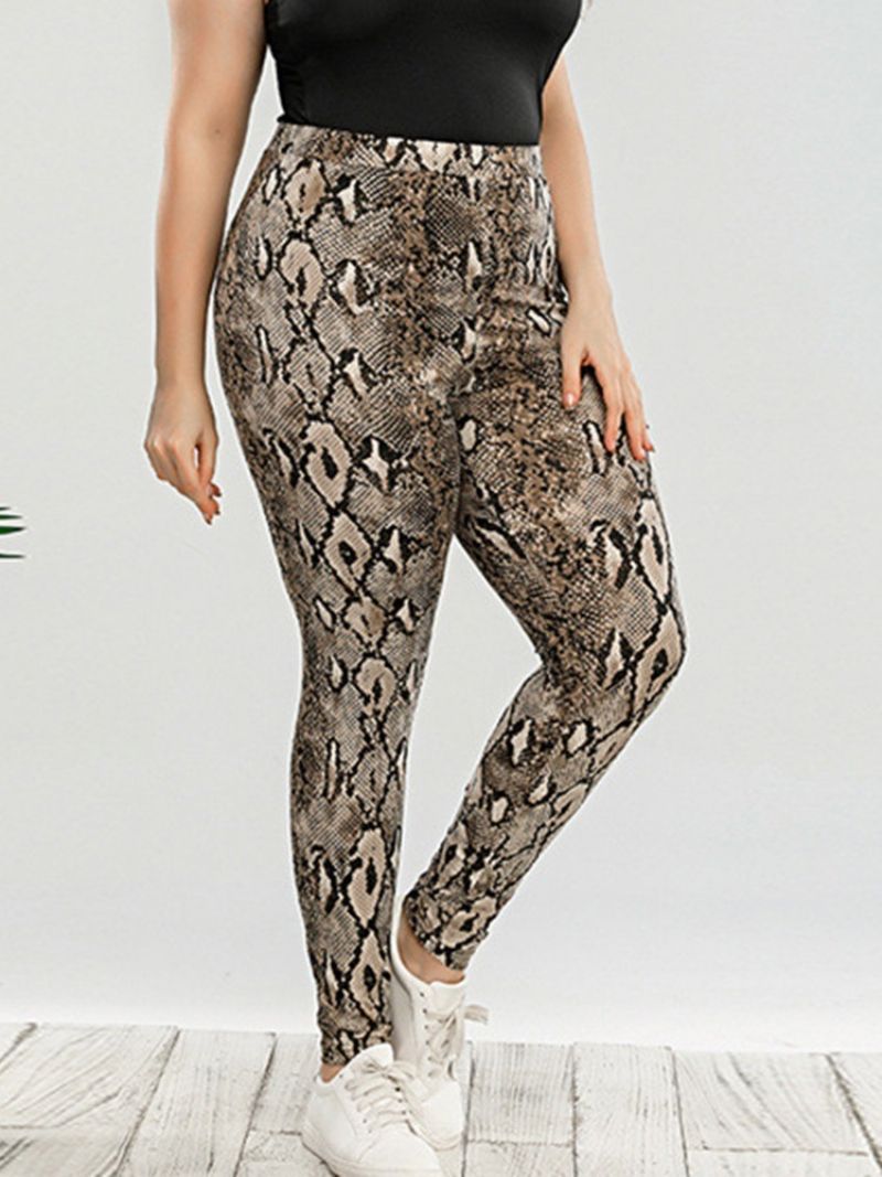 Skinny Serpentine Nilkkapituus Pencil Pants Naisten Housut