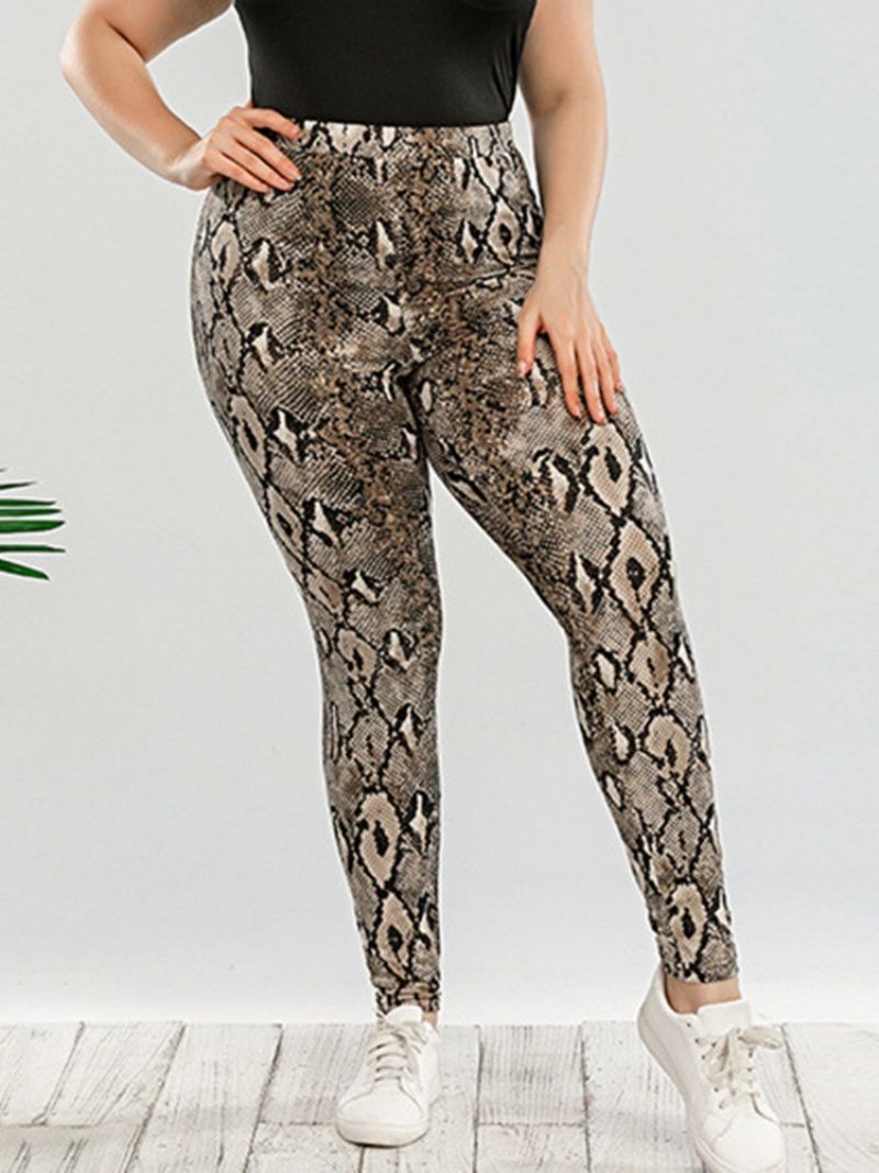 Skinny Serpentine Nilkkapituus Pencil Pants Naisten Housut