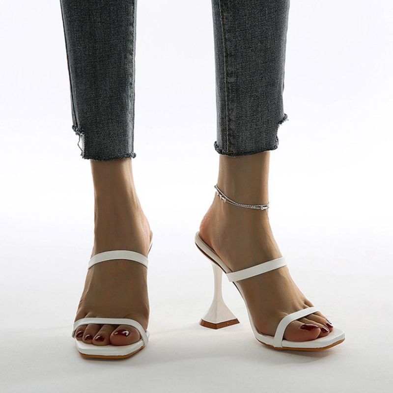 Spool Heel Slip-On Toe Ring Western Tossut