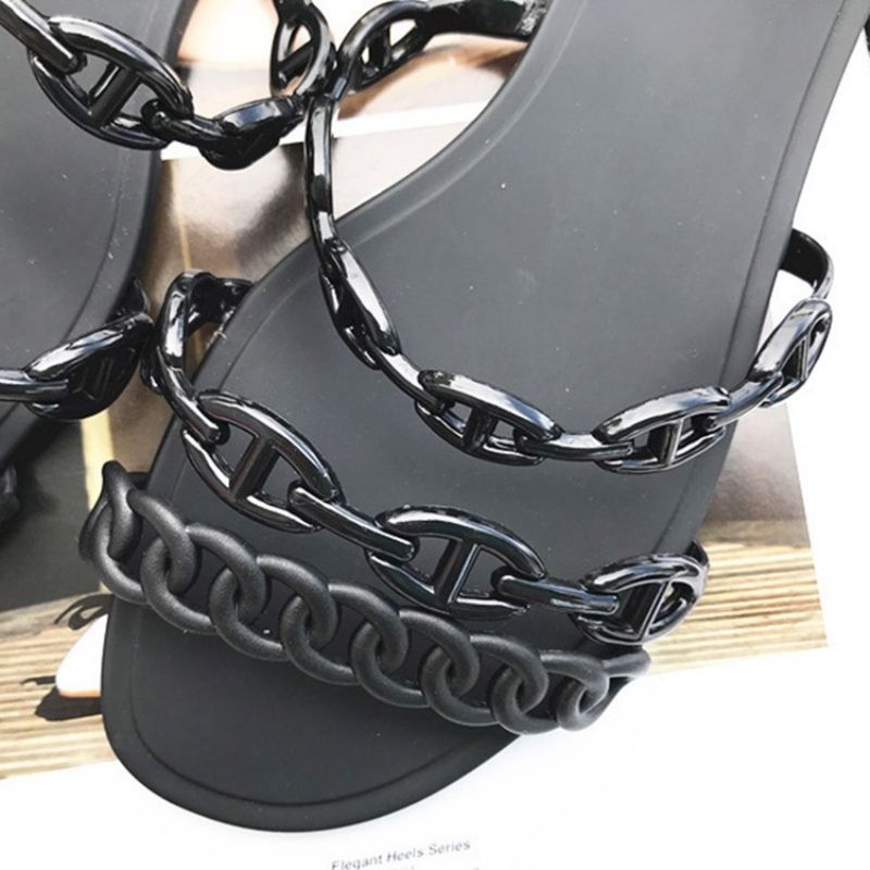 Slip-On Chain Varvastossut