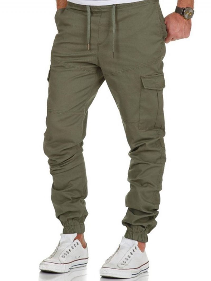 Cargo Pants Housut Miesten Vapaa-Ajan Housut