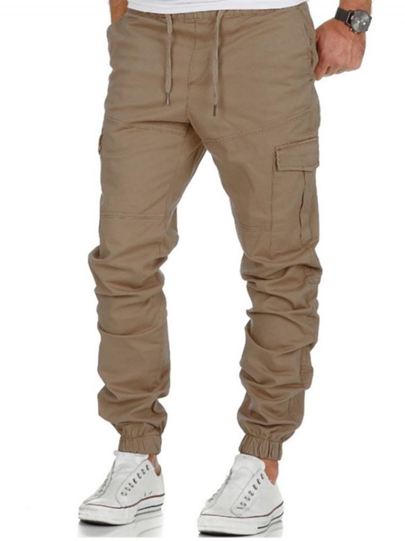 Cargo Pants Housut Miesten Vapaa-Ajan Housut