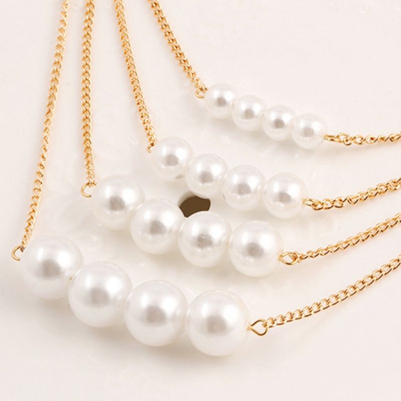 Hot Multilayer Pearl Pendant Charm Kaulakoru