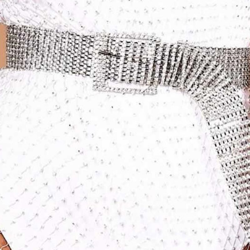 Pin Buckle Muoti Diamante Belt