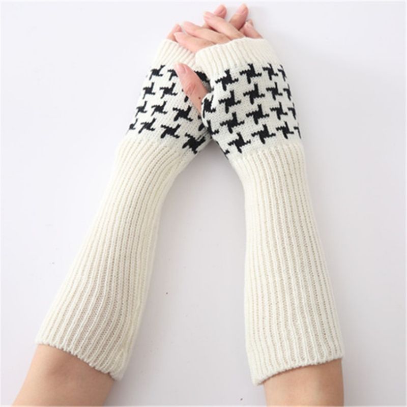 Houndstooth Casual Fall Gloves