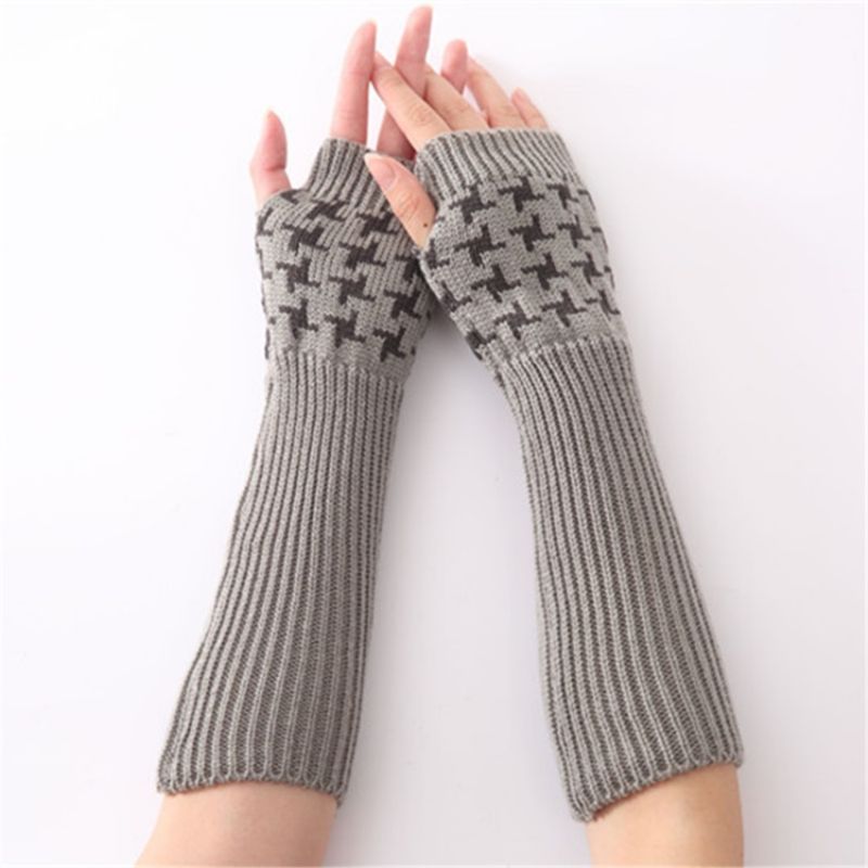 Houndstooth Casual Fall Gloves