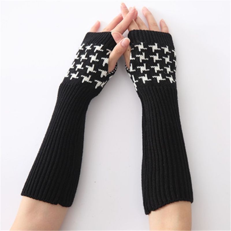 Houndstooth Casual Fall Gloves