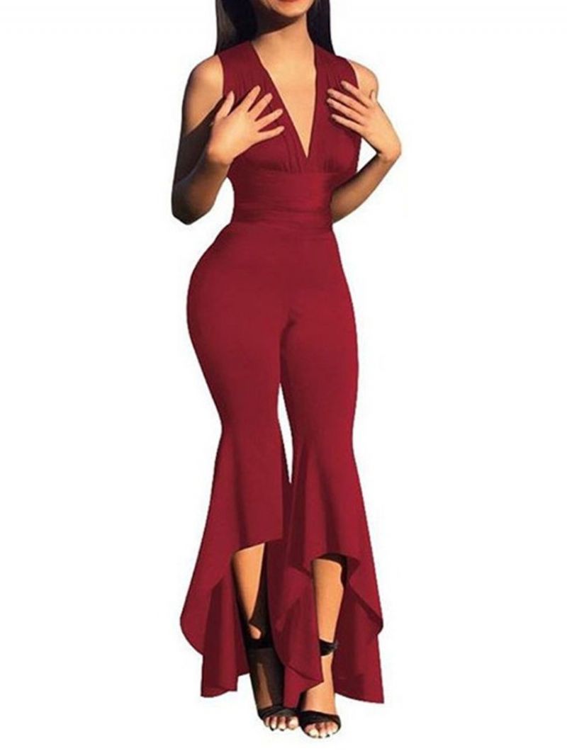 Pelkkä Dressy Flare Slim Jumpsuit