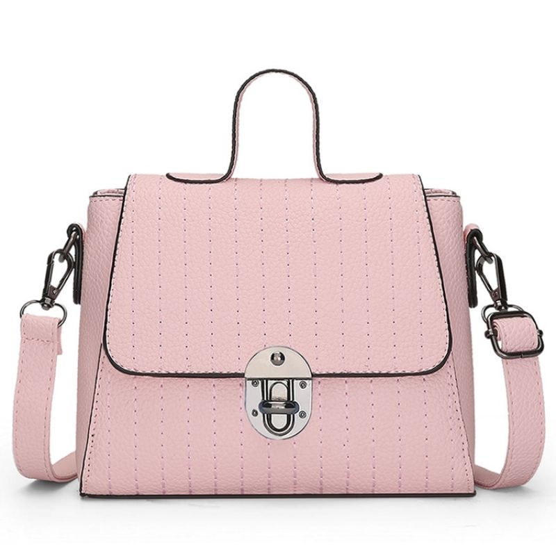 Hienostunut Kirjontalanka Crossbody Laukku