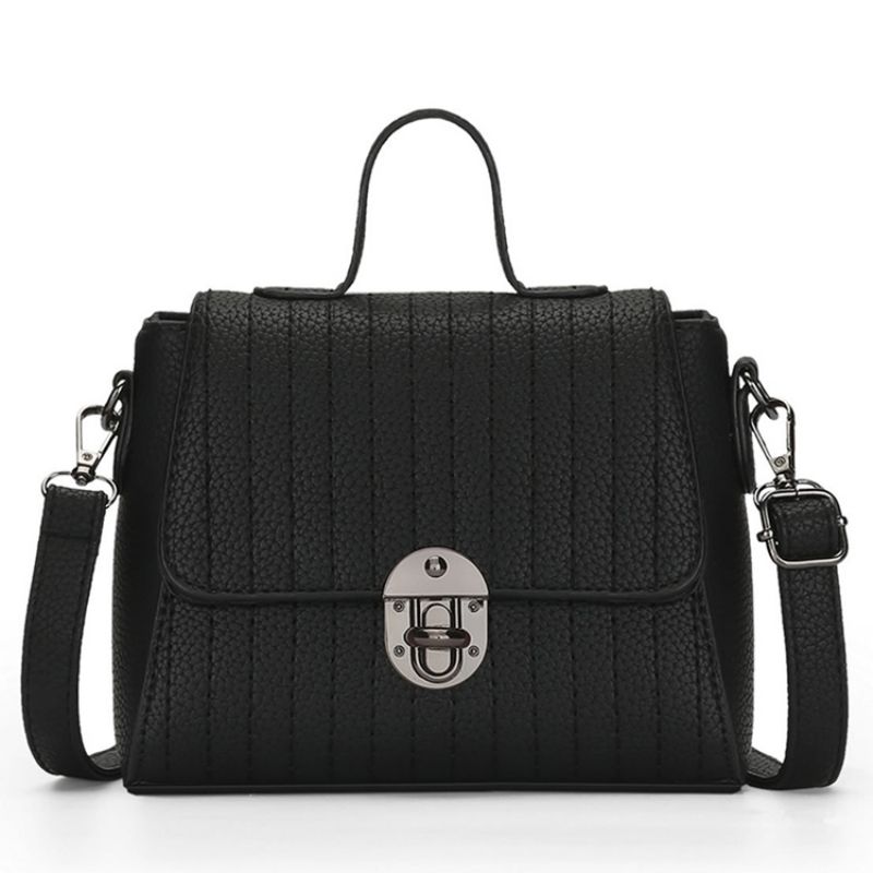 Hienostunut Kirjontalanka Crossbody Laukku