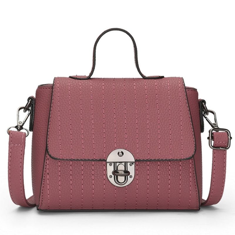 Hienostunut Kirjontalanka Crossbody Laukku