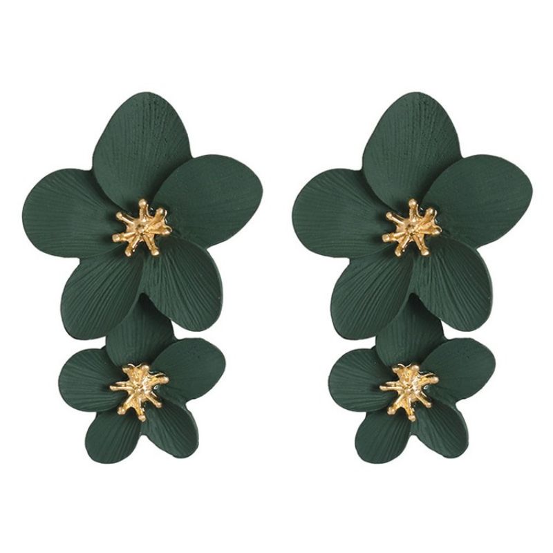 Flower Alloy Color Korvakorut