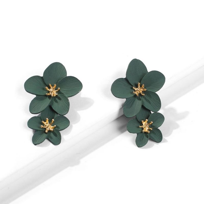 Flower Alloy Color Korvakorut