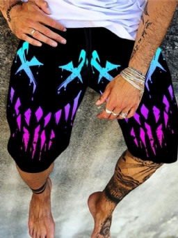 Tiktok Straight Print Casual Summer Casual Pants