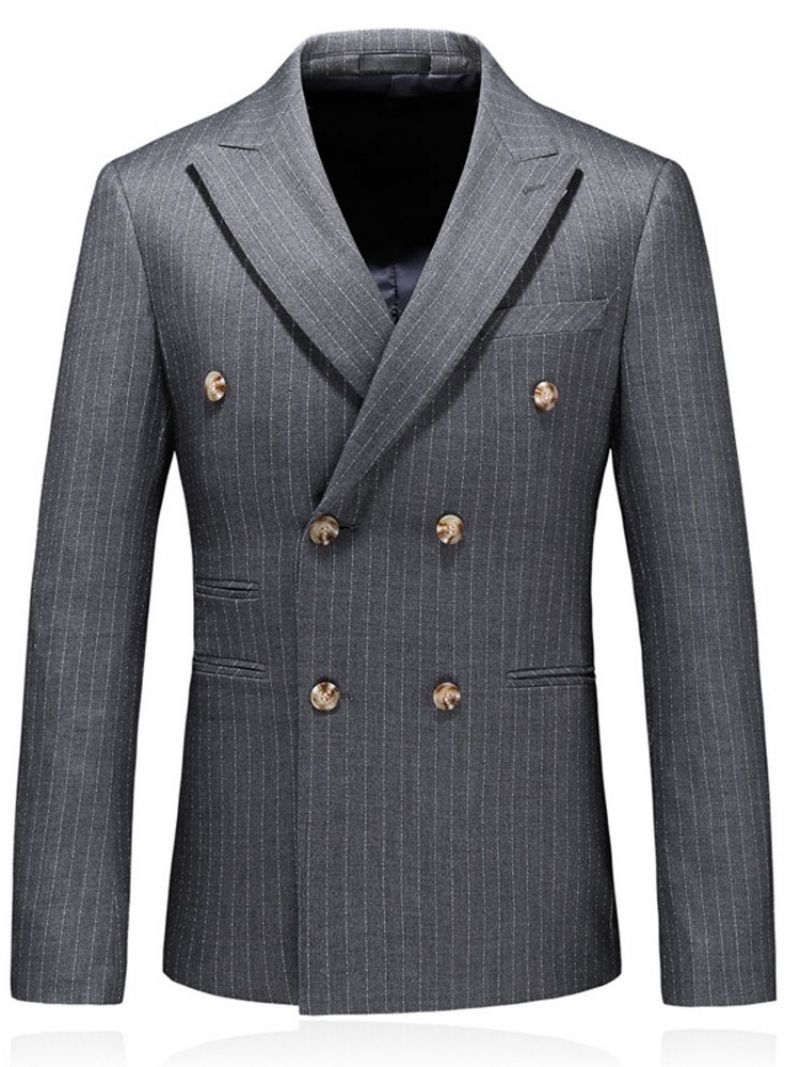 Blazer Kaksirivinen Stripe Mekkopuku