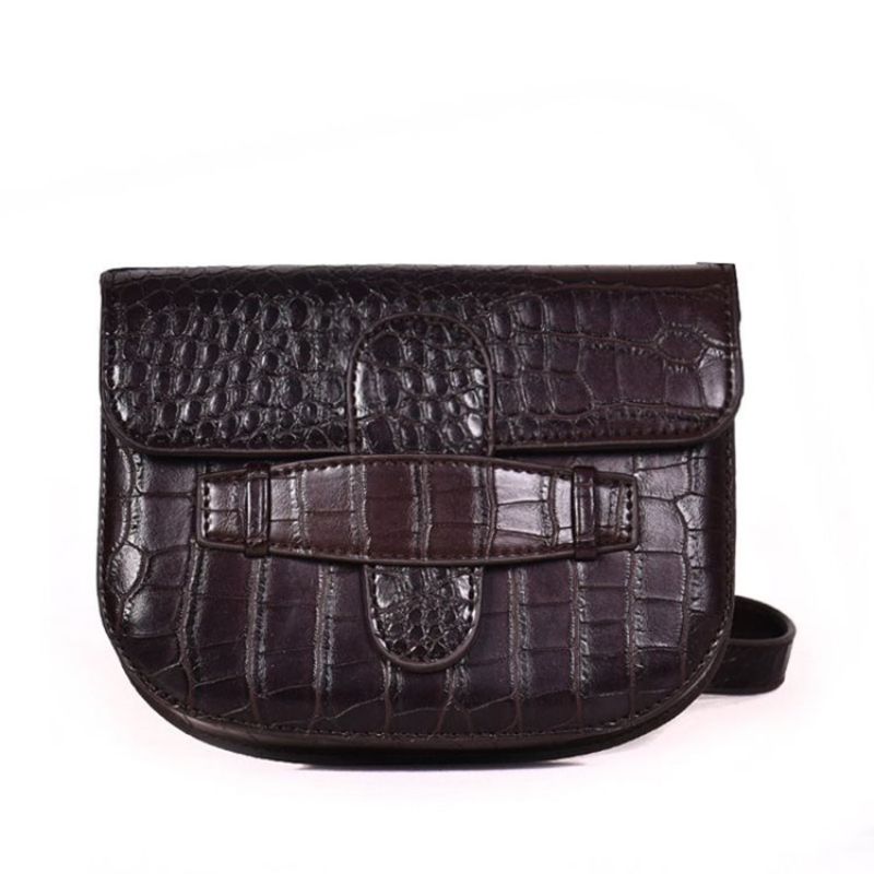 Alligator Thread Pu-Satula Crossbody Bag