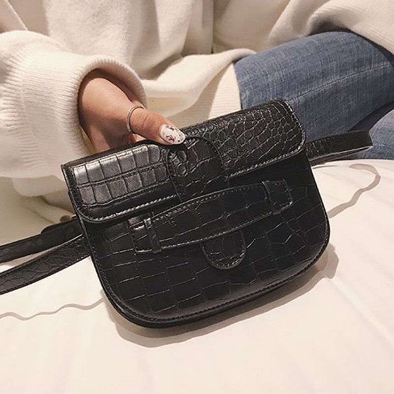 Alligator Thread Pu-Satula Crossbody Bag