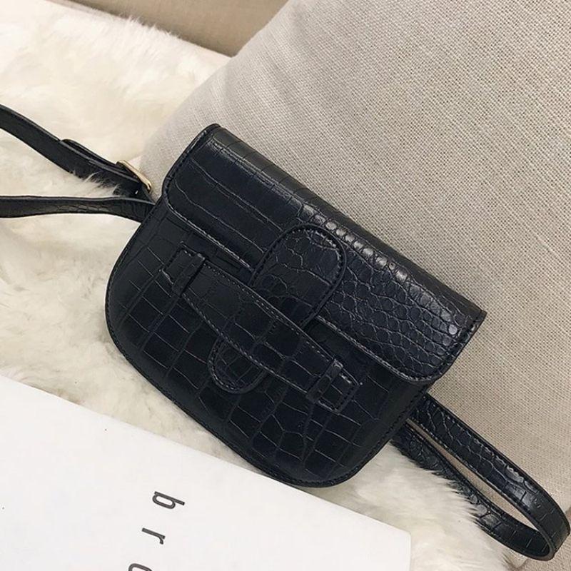 Alligator Thread Pu-Satula Crossbody Bag