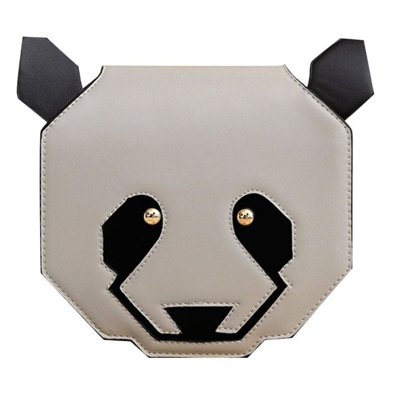 Miellyttävä Sarjakuva Panda Shape Crossbody Laukku