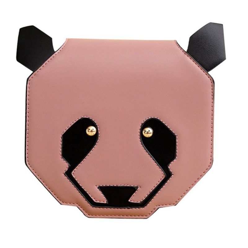 Miellyttävä Sarjakuva Panda Shape Crossbody Laukku