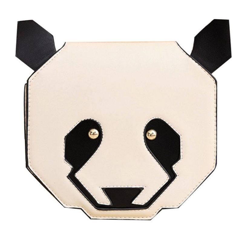 Miellyttävä Sarjakuva Panda Shape Crossbody Laukku