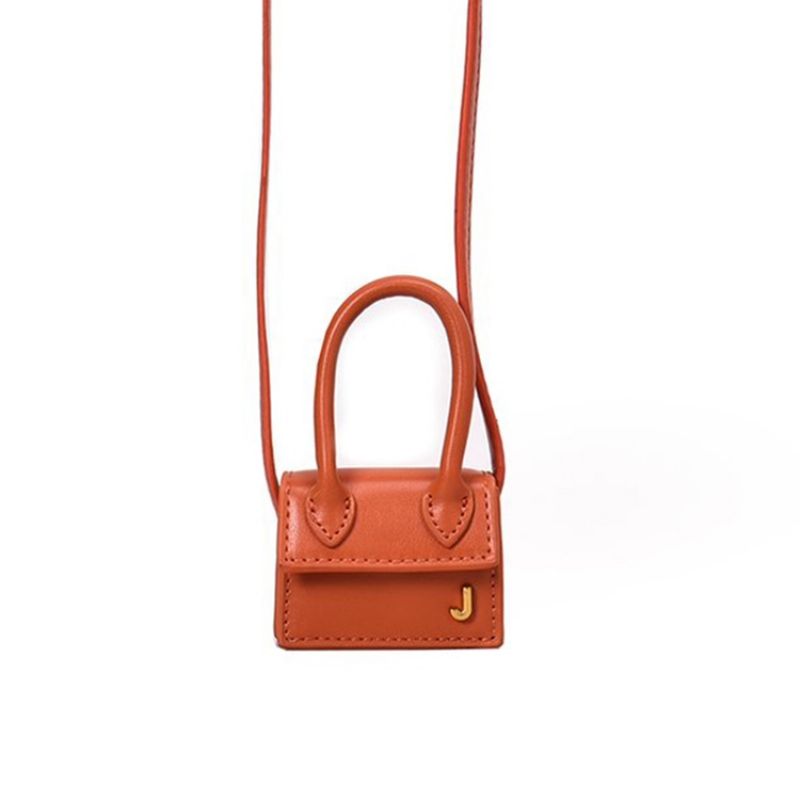 Mini Plain Square Crossbody Laukku