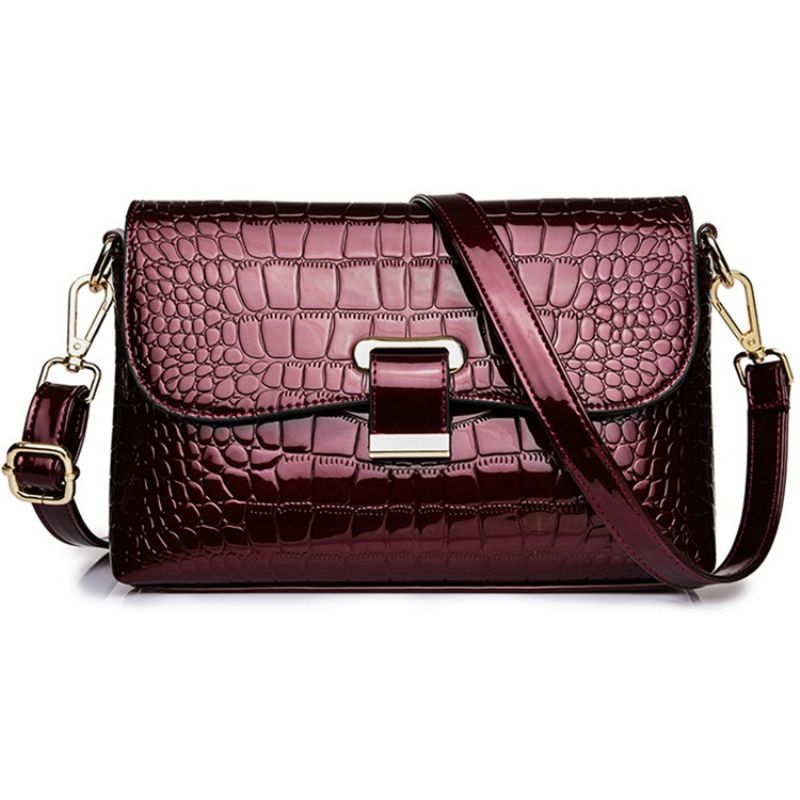 Muoti Pu Alligator Crossbody Naisten Laukut