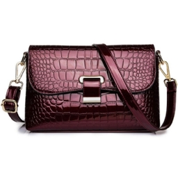 Muoti Pu Alligator Crossbody Naisten Laukut