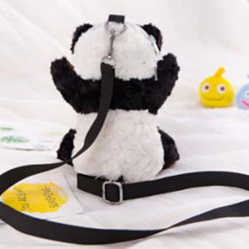 Nylon Panda Crossbody Laukut