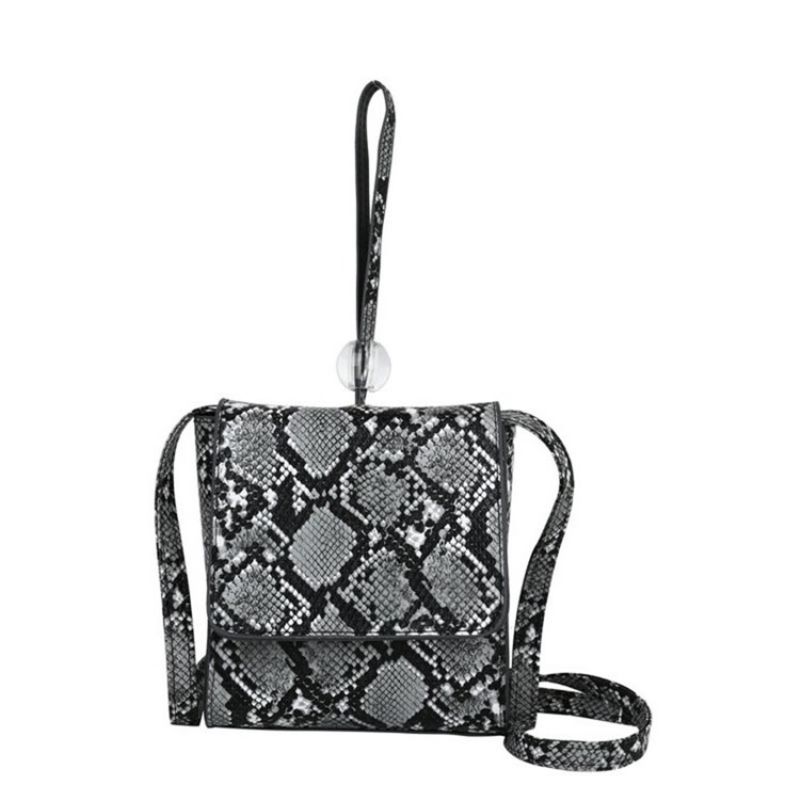 Serpentine Kohokuviointi Suorakulmio Crossbody Laukut