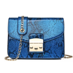 Serpentine Thread Suorakulmio Crossbody Laukut