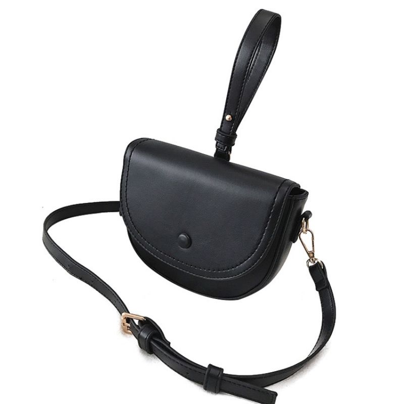 Tavalliset Pu-Satulapehmeät Crossbody-Laukut